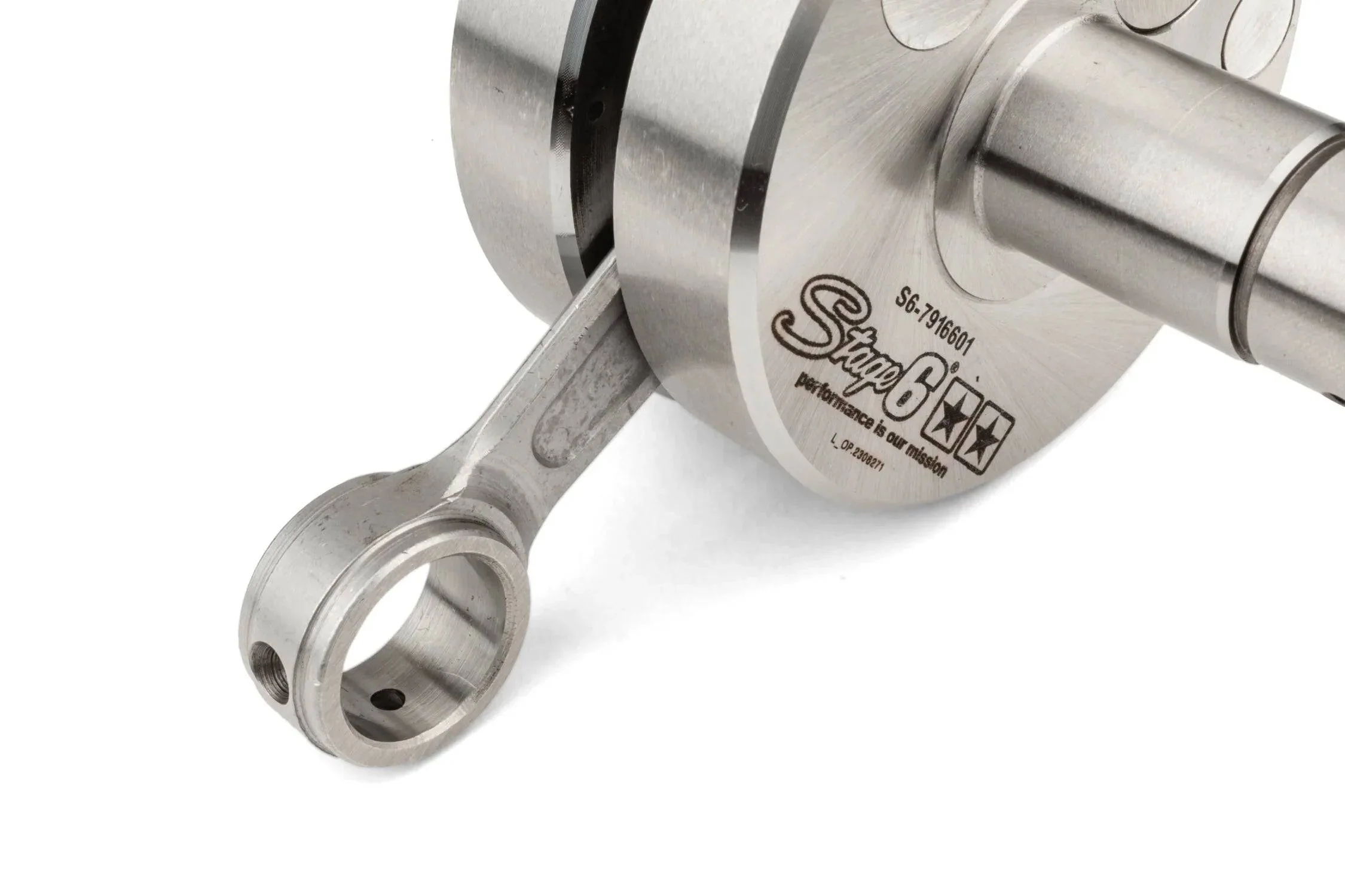 Crankshaft Stage6 R/T 70cc (39.2mm/85mm) Minarelli Horizontal - Image 4